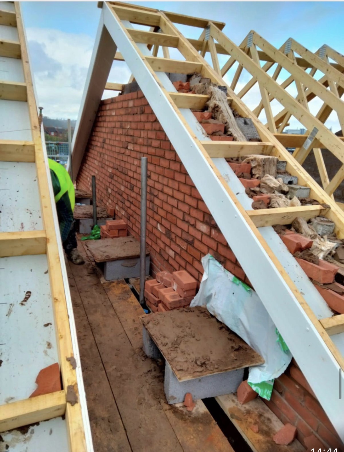 Cut Roof & Party Wall